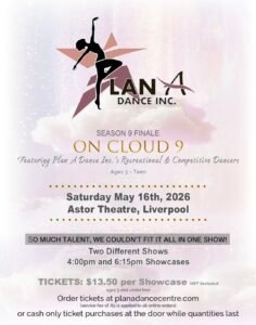 "On Cloud 9" Recital Tickets
