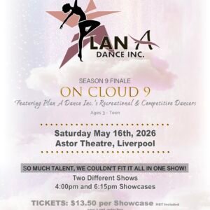 "On Cloud 9" Recital Tickets